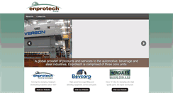 Desktop Screenshot of enprotech.com